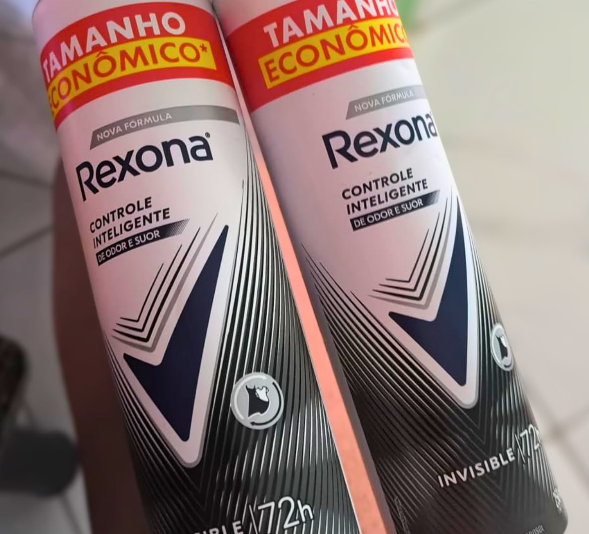 🌬 Rexona Antitranspirante Feminino Aerossol Antibacterial e Invisible 250ml