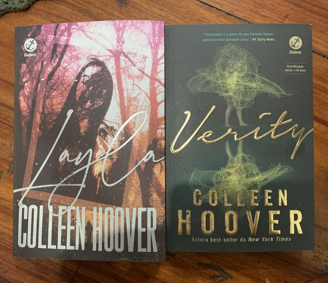 📚 Kit Thrillers Colleen Hoover: Verity + Layla
