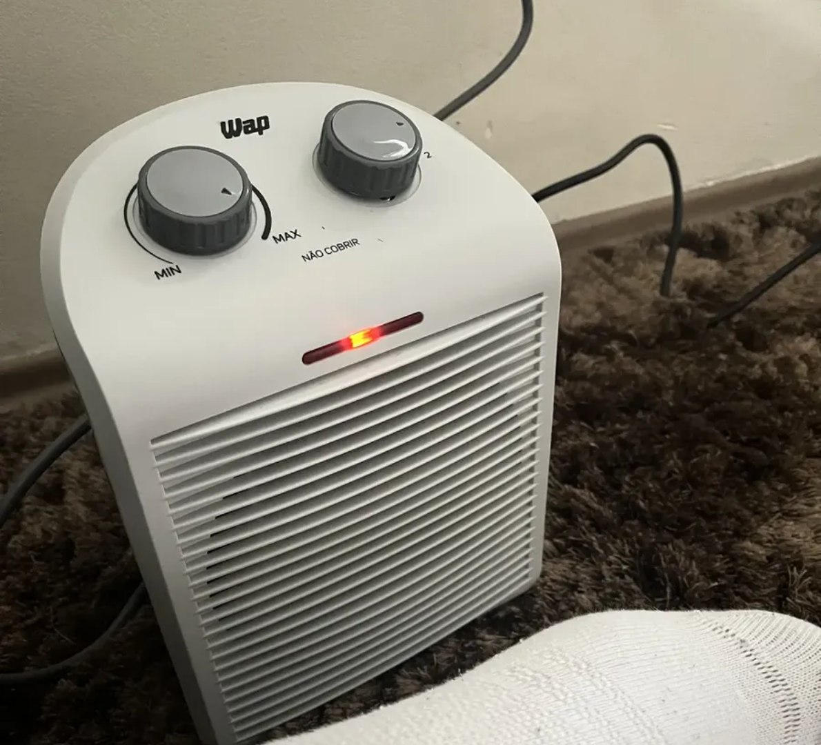 ✅ Aquecedor Elétrico Portátil 3 em 1 WAP Air Heat 127V