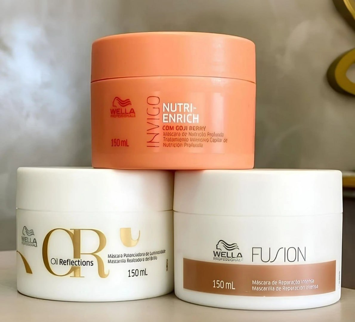 ✅ Kit Wella Cronograma Capilar Fios Perfeitos (3 Produtos)