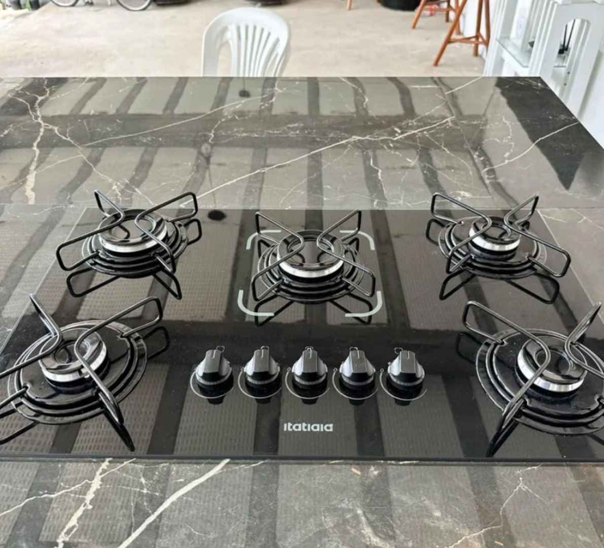 ✅ Fogão Cooktop Itatiaia Essencial 5 Bocas Bivolt