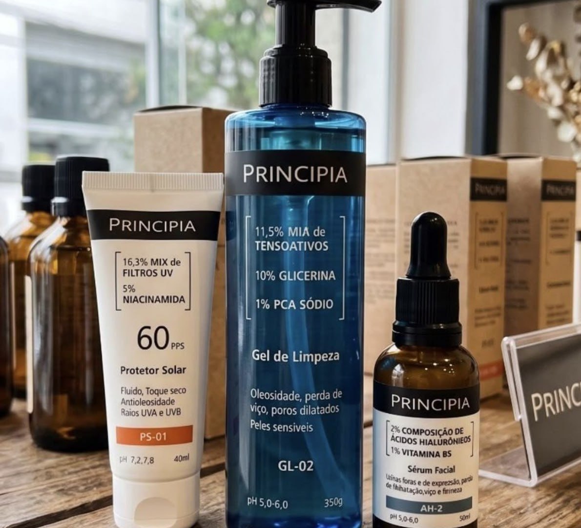 🧴 Principia Kit Primeira Rotina: GL-02 + AH-2 + PS-01 FPS60