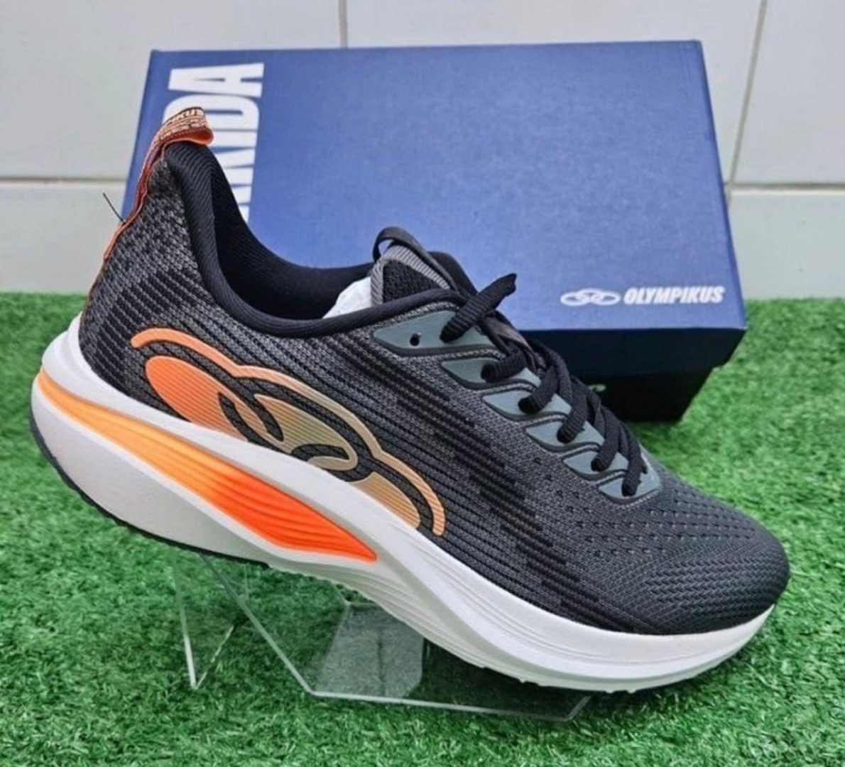 👟 Tênis Olympikus Voa 2 - Cinza Liso (34 ao 42)
