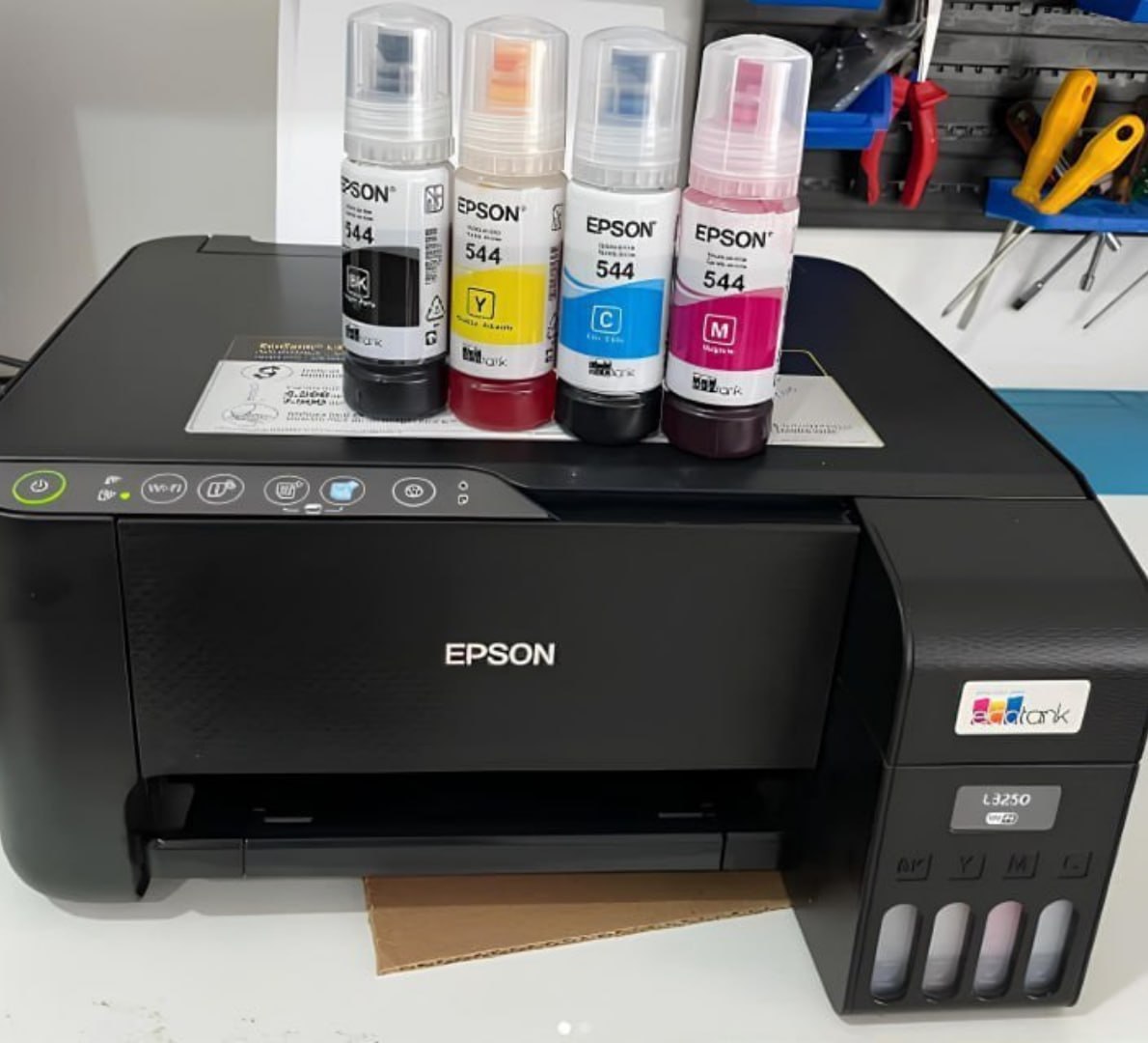 ✅ Impressora Multifuncional Cor Epson EcoTank L3250 - 127/220V