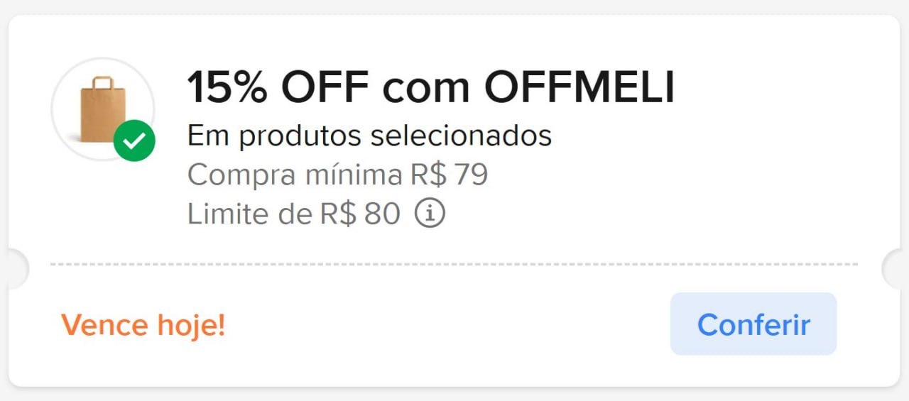 🚨 NOVO CUPOM ML 🚨