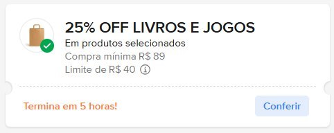 🚨 NOVO CUPOM MERCADO LIVRE