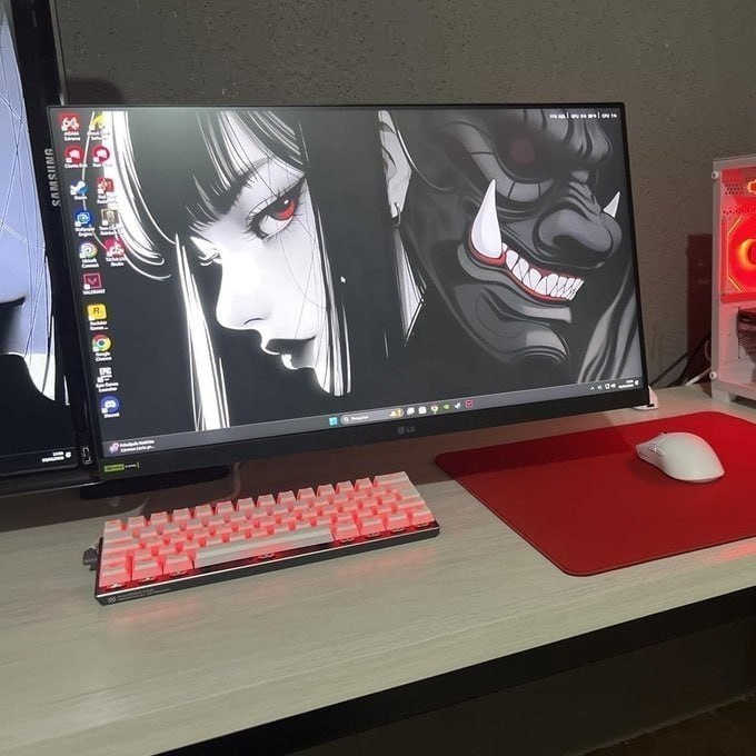 🖥️ Monitor Gamer LG 24" UltraGear 144Hz Full HD 1ms