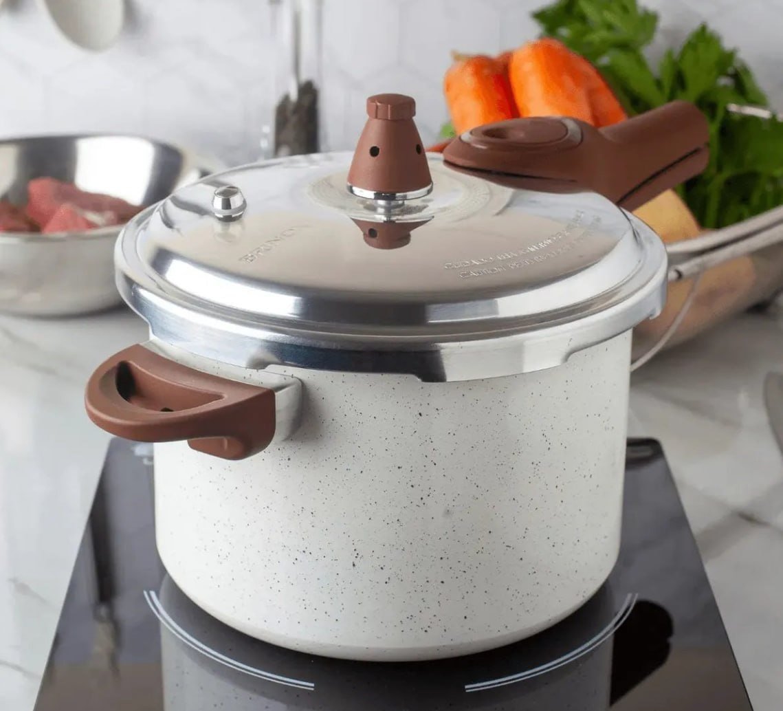 🥘 Panela de Pressão Brinox Revestimento Cerâmica 4,2L