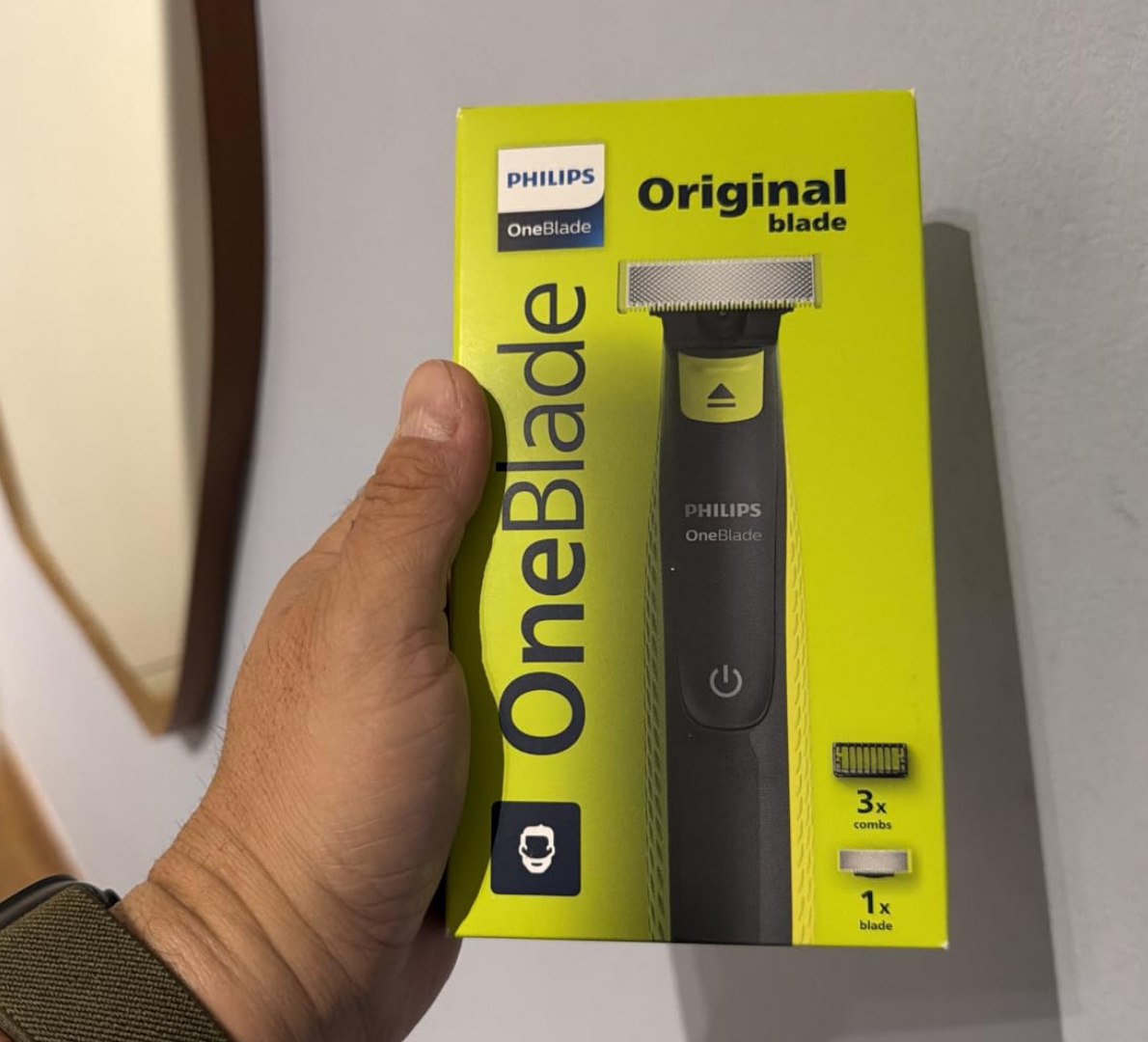 🪒 Philips OneBlade Barbeador e Aparador Elétrico