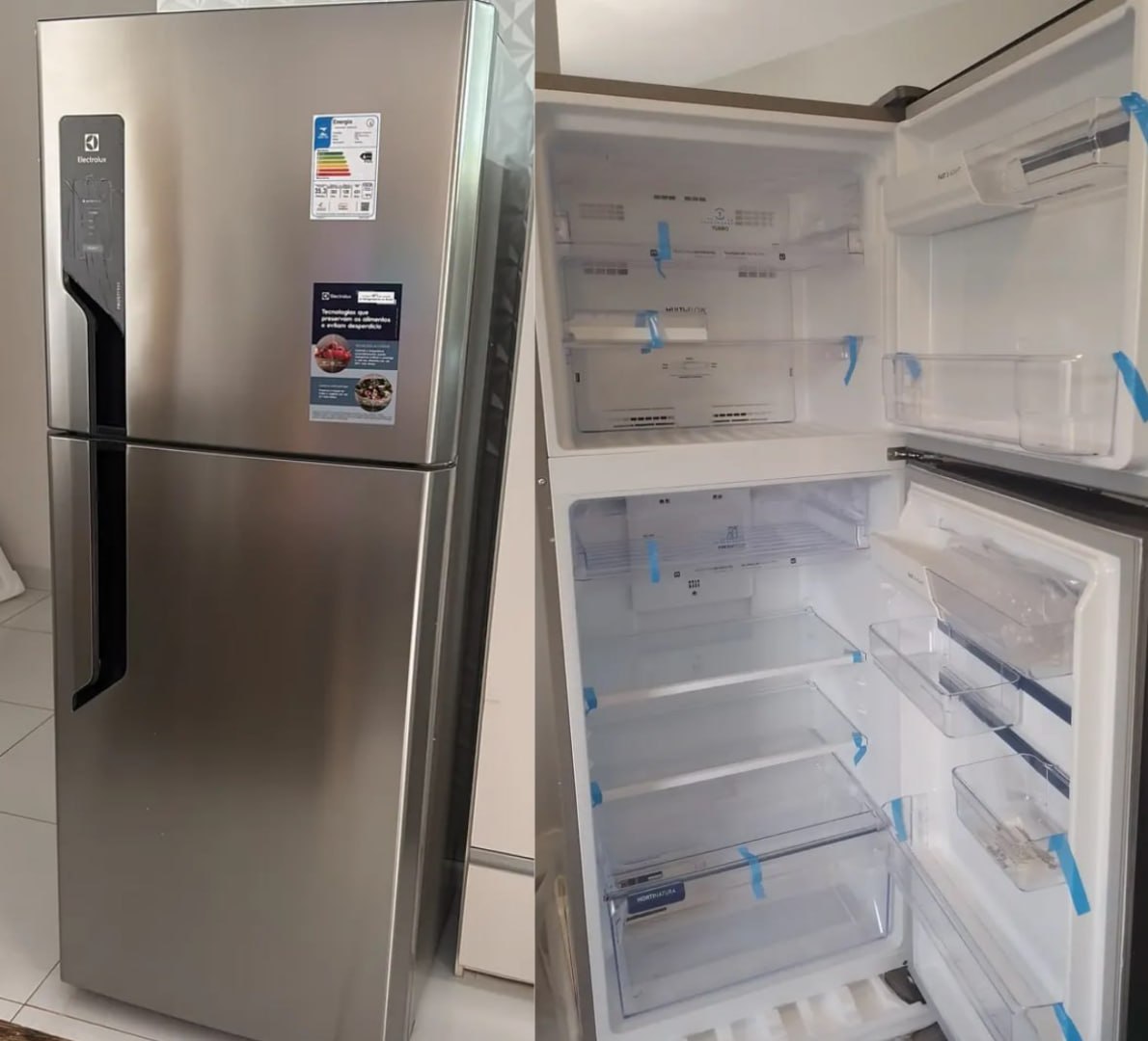 🧊 Geladeira Electrolux Frost Free 431L AutoSense Duplex