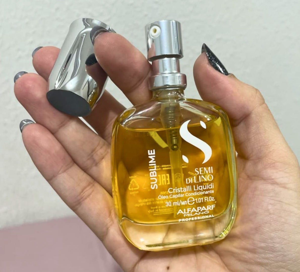 💧 Alfaparf Milano Óleo Capilar com Proteção Térmica 30ml