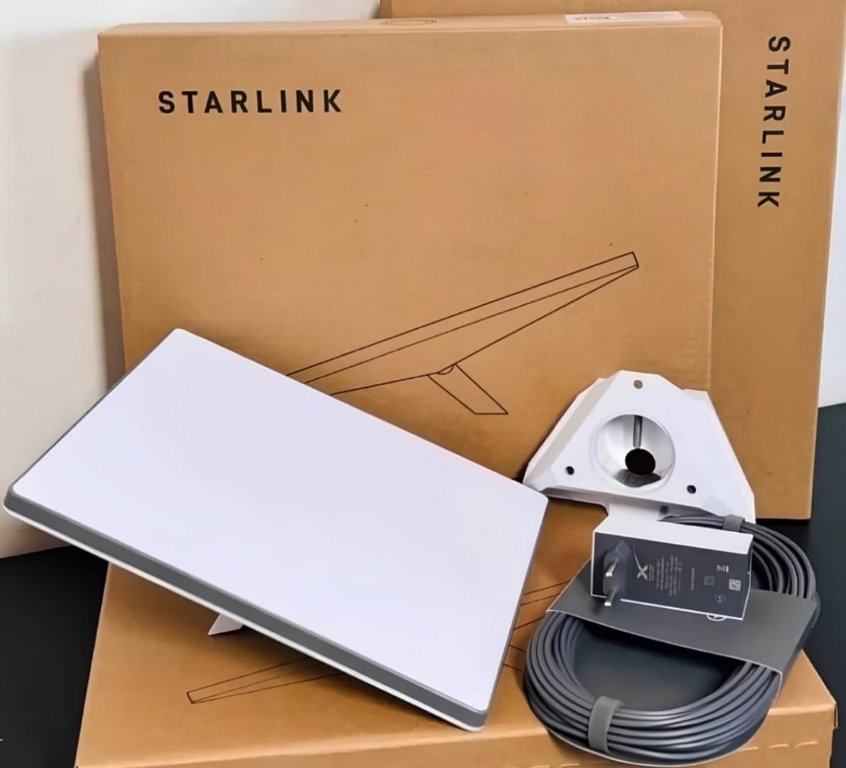 📡 Antena de Internet via Satélite Kit Starlink Mini