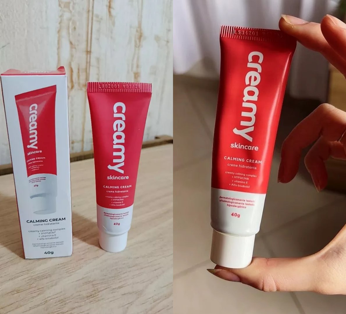 ✨ Gel Creme Hidratante Creamy Skelt Calming Cream 40g