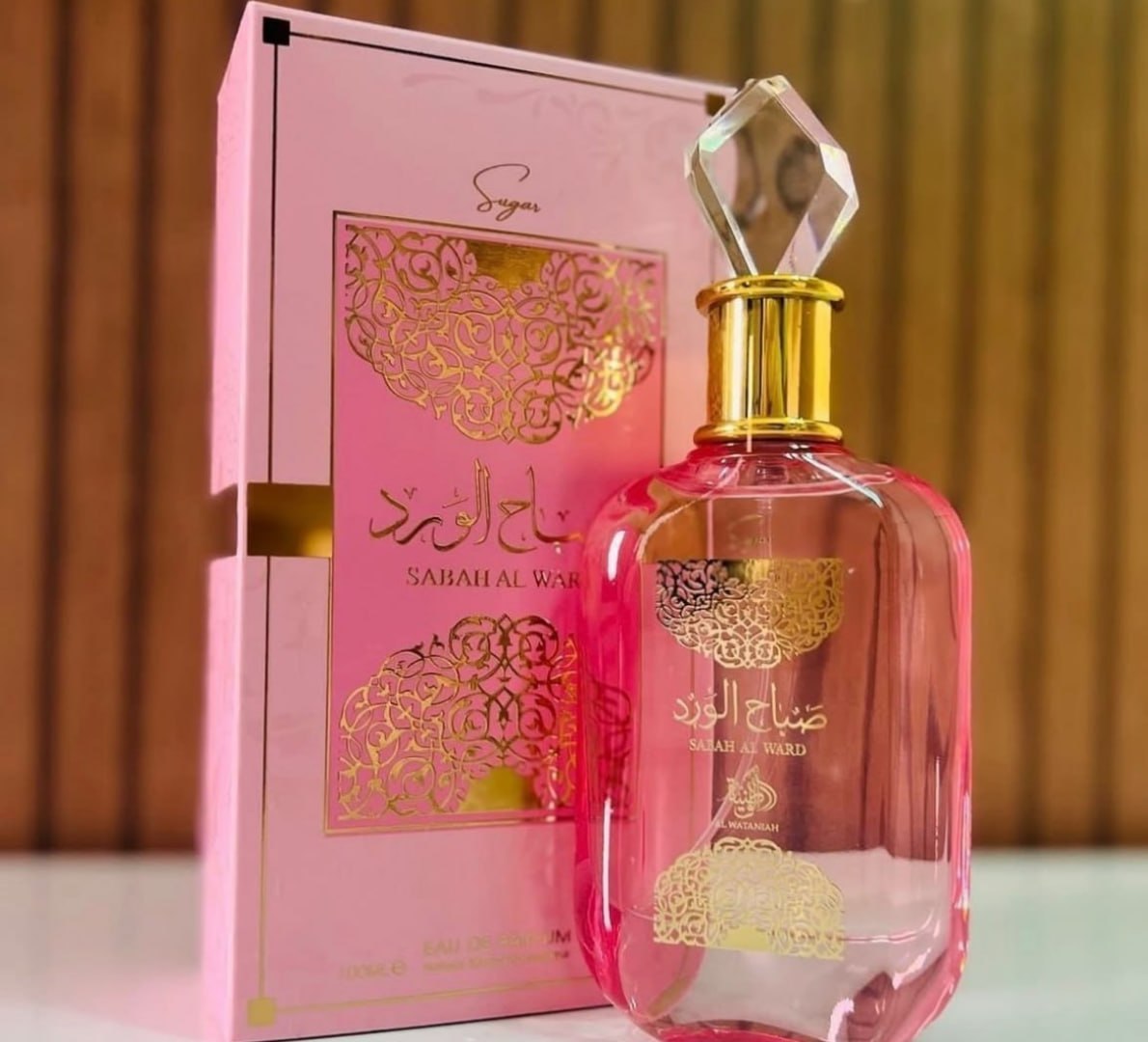 💨 Perfume Árabe Sabah Al Ward Sugar 100ml