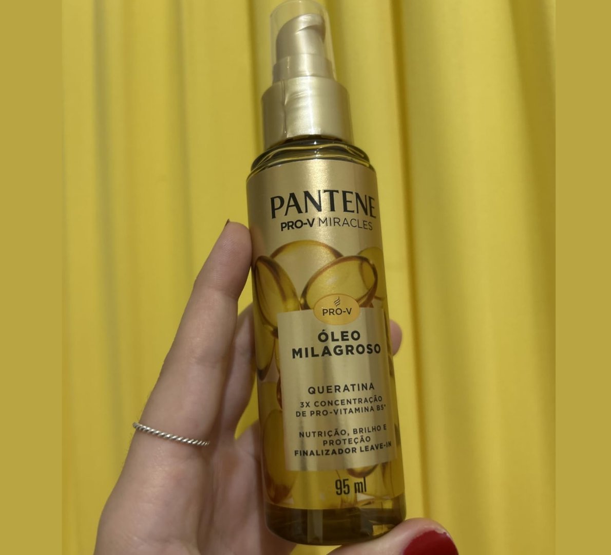 ✅ Pantene Pro-v Miracles Queratina Óleo Capilar Milagroso 95ml