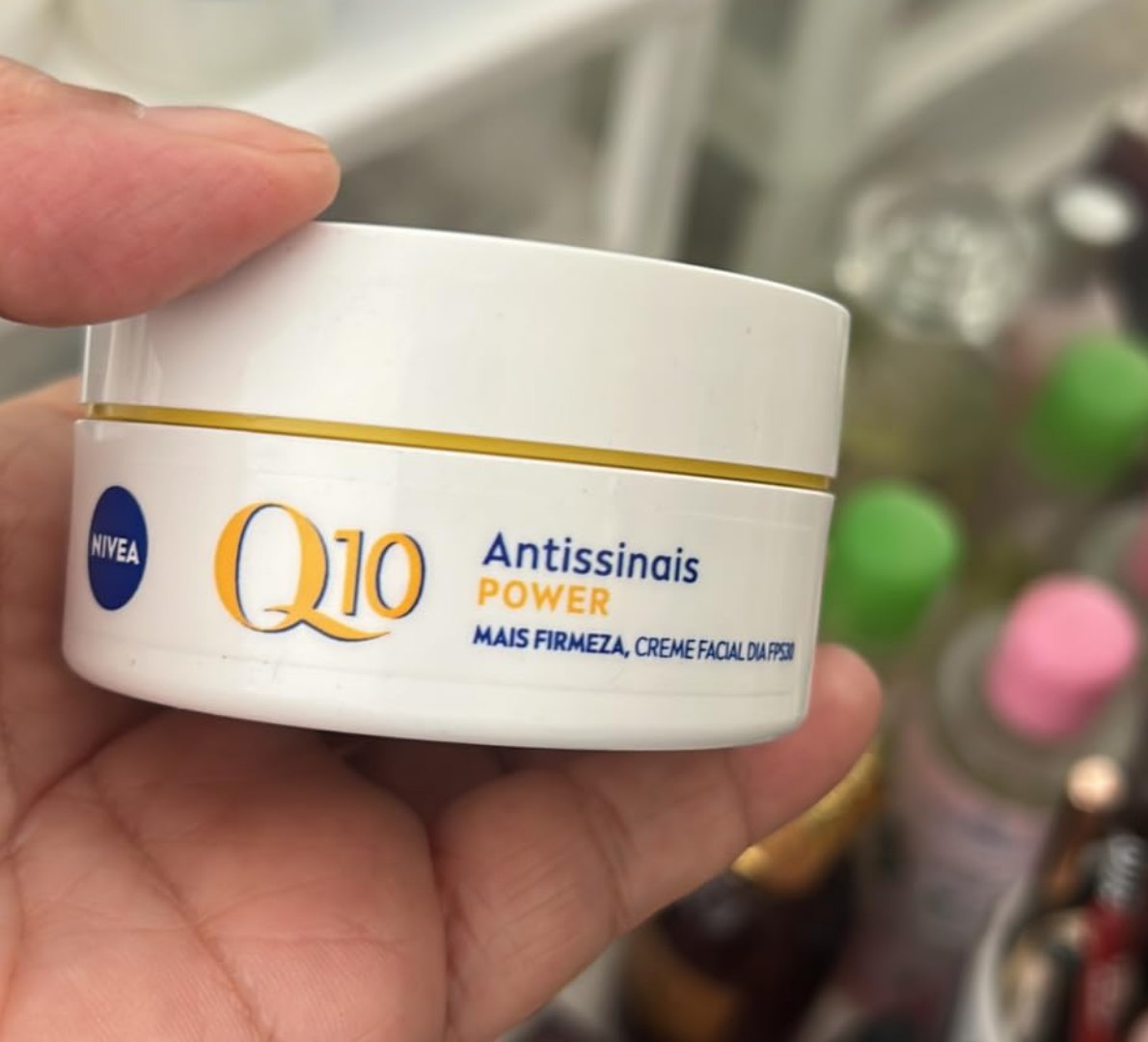 ✅ NIVEA Creme Facial Antissinais Q10 Power Dia FPS 30 47g