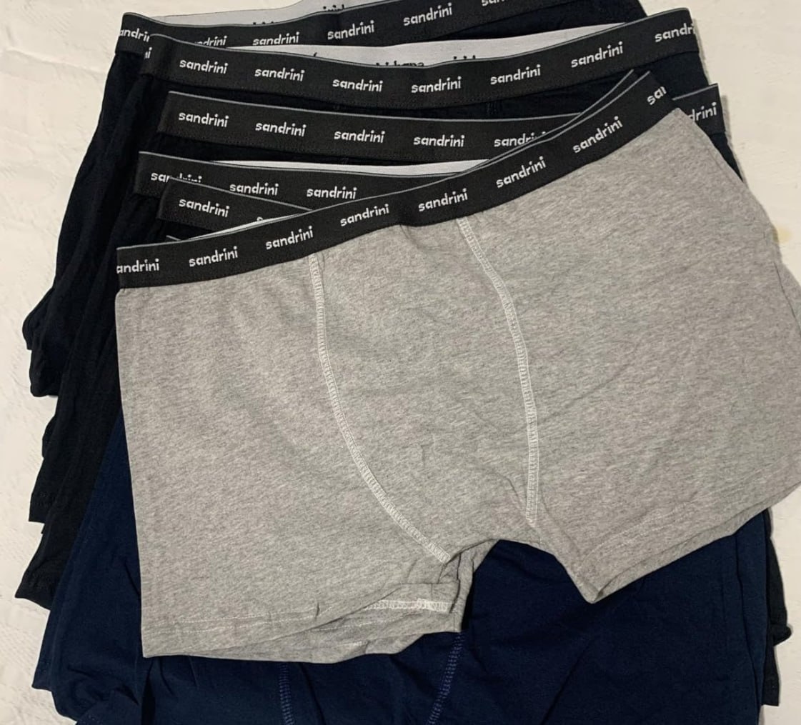 🩲 Kit 10 Cuecas Boxer Sandrini