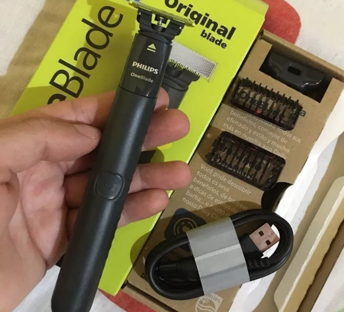 🪒 Barbeador e Aparador Elétrico Philips OneBlade