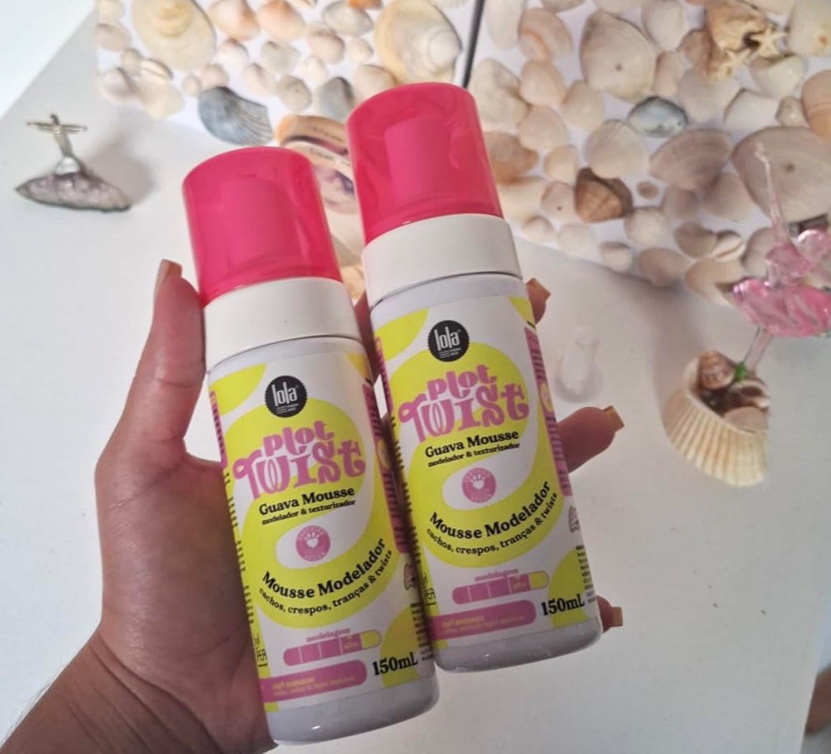 ✅ Plot Twist Guava Mousse Modeladora 150ml, Lola Cosmetics