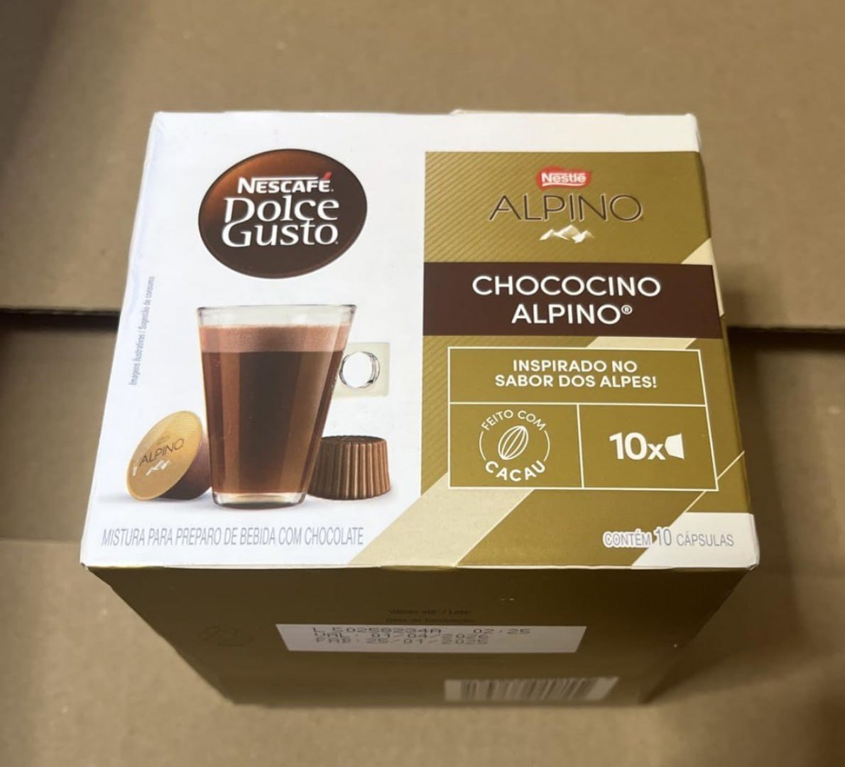☕️ Dolce Gusto Nescafé Café Em Cápsula Alpino Tradicional 10 Unidades