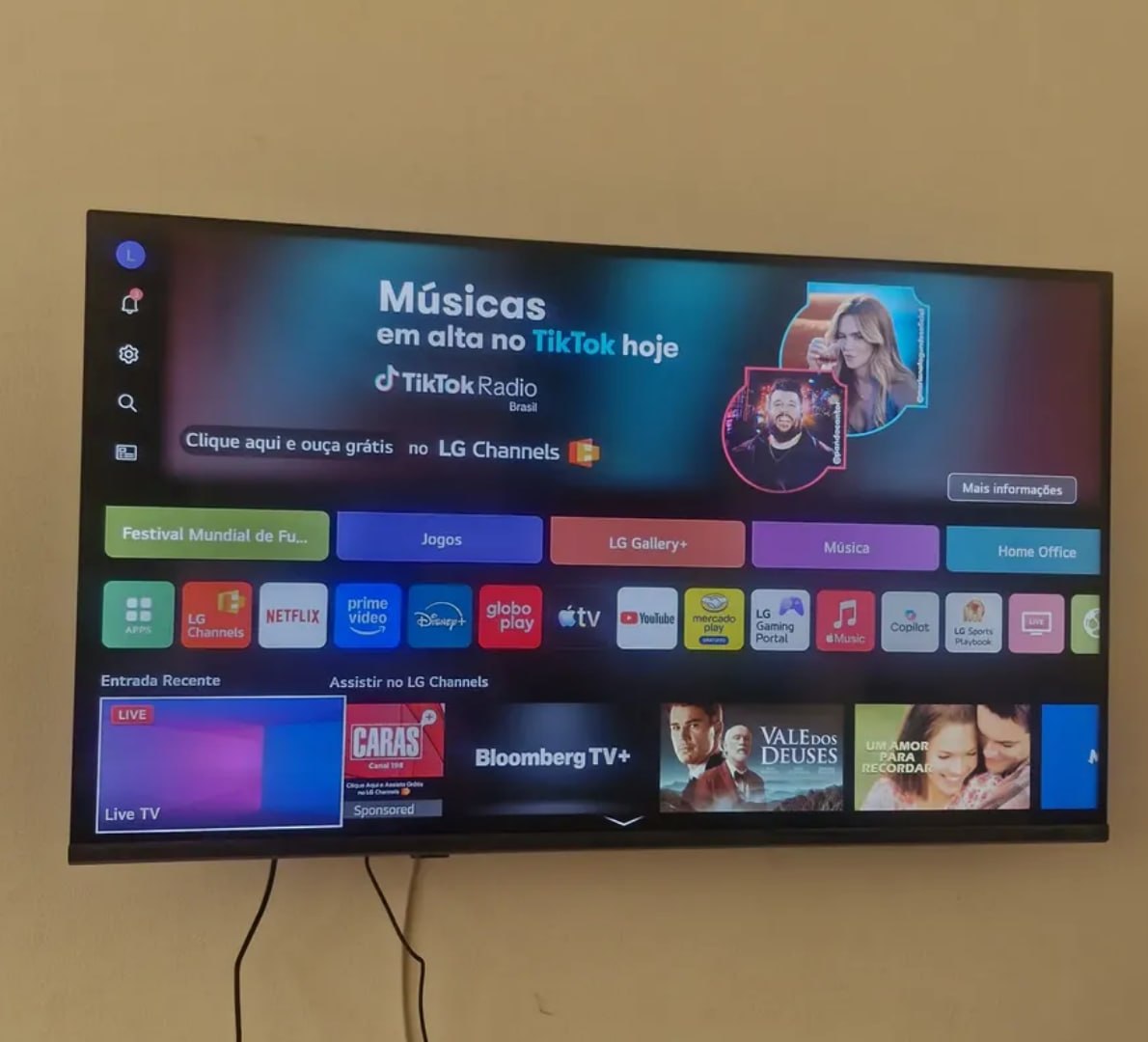 📺 Smart Tv Pro LG 43'' 4K Ultra HD AI