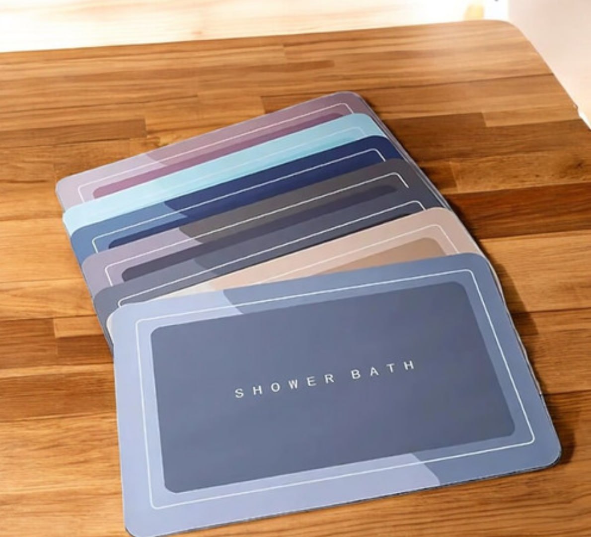 ✅ Kit 4 Tapetes Para Banheiro Tapete Mágico 60cmx40cm (6 Cores)