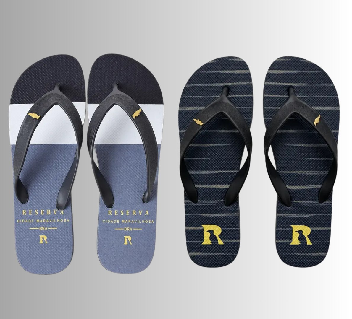 🩴 Kit 2 Pares Chinelo Reserva
