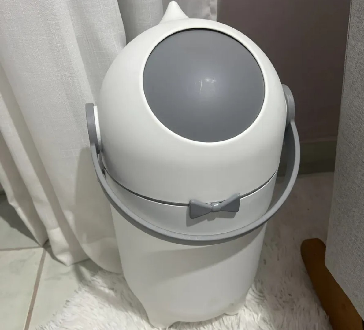 🗑️ Lixeira Antiodor para Banheiro e Fralda Maxi Baby