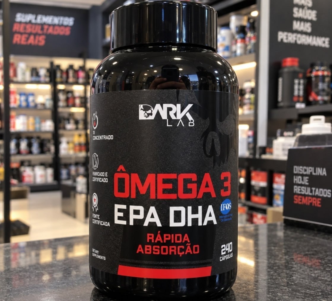 💊 Ômega 3 EPA DHA 240 Cápsulas Dark Lab
