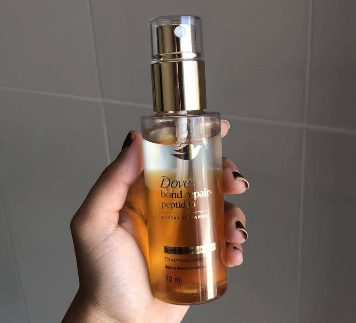 💧 Dove Óleo + Sérum Bifásico Bond Intense Repair 110 ml