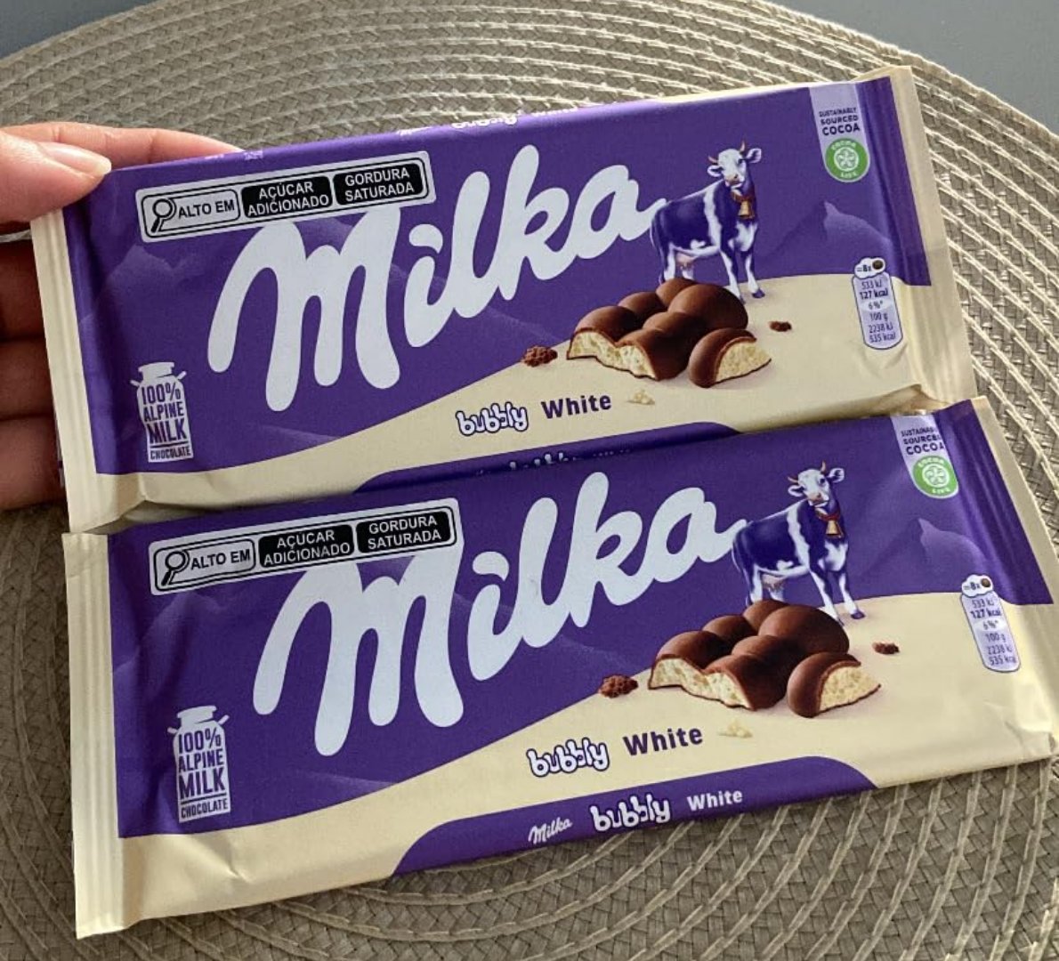 🍫 Chocolate Milka Bubbly White 100g