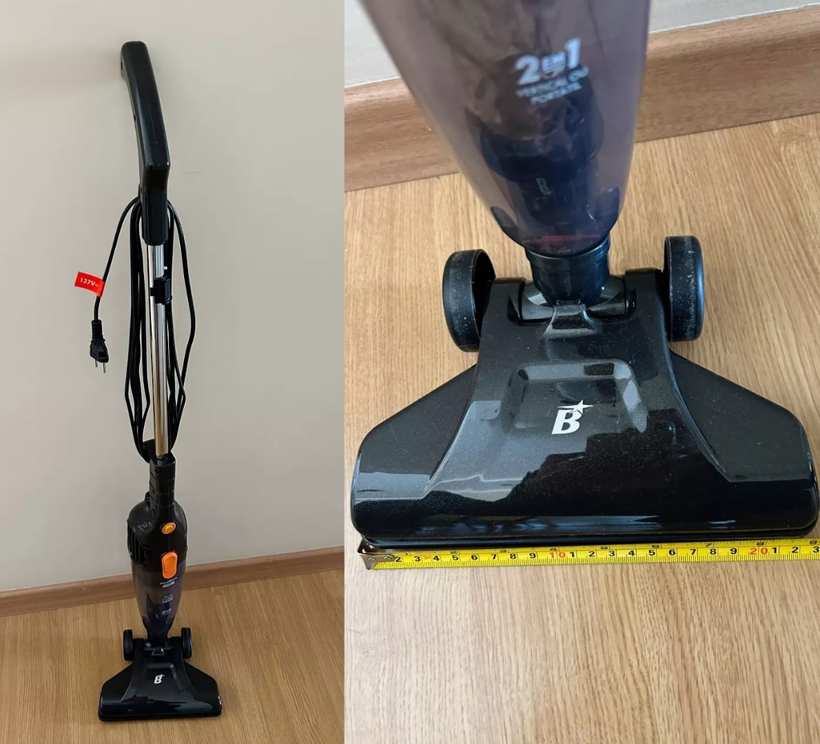 ✅ Aspirador de Pó Vertical Britânia 2 em 1 1200W