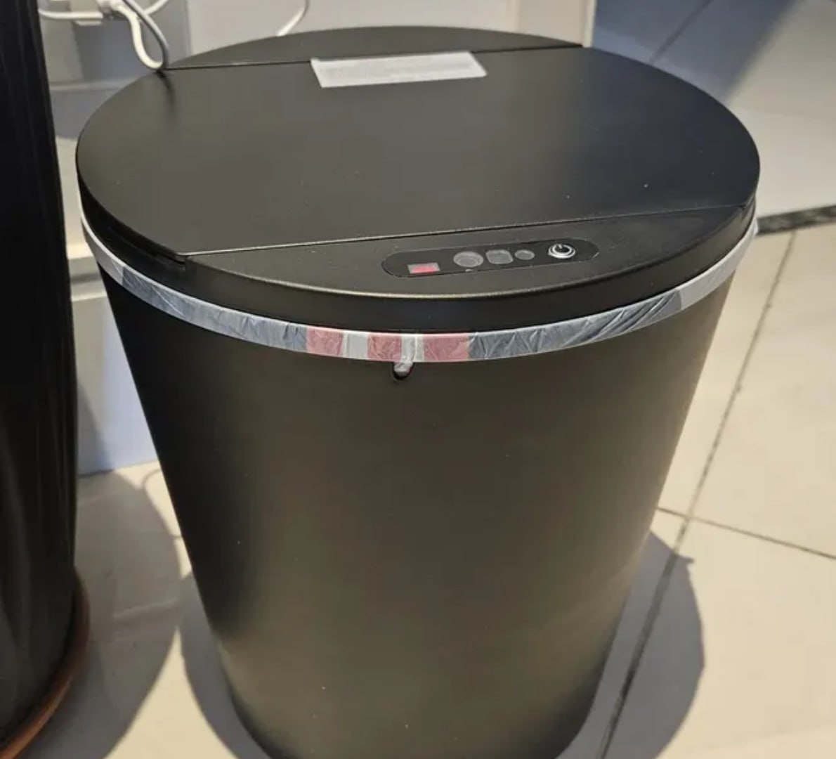 🗑 Lixeira Automática com Sensor e Recarregável 16L