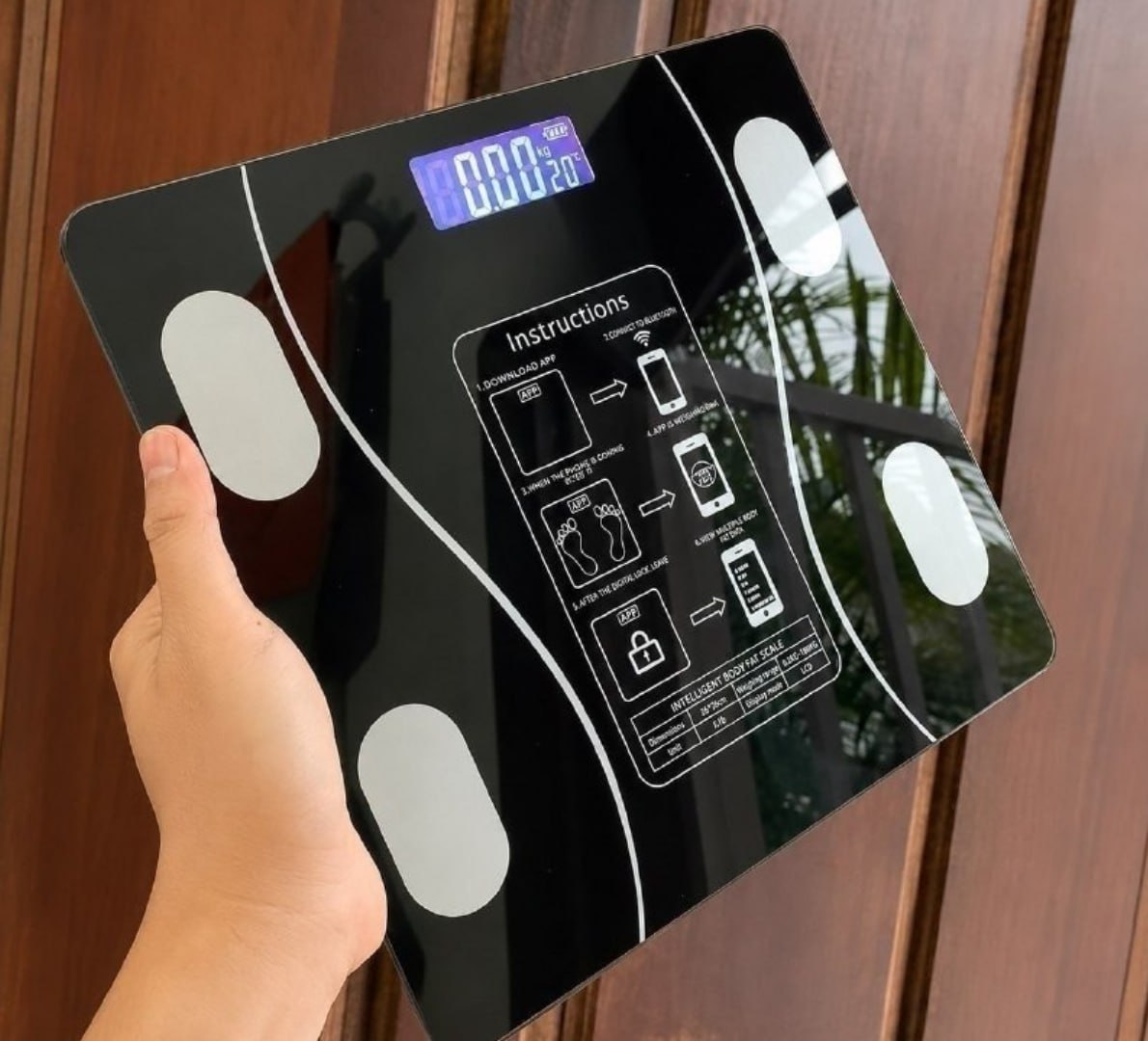 ⚖️ Balança Digital Bioimpedância Bluetooth Epsilon