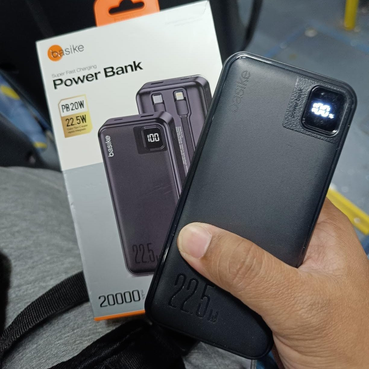 🔋 Basike Carregador Portátil 20.000mAh