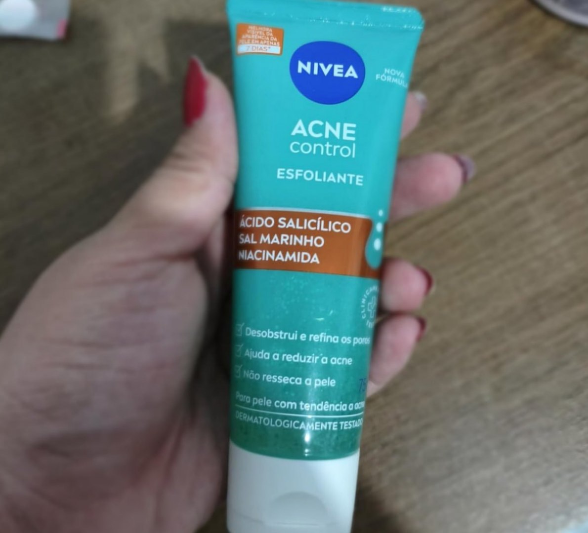 🫧 NIVEA Esfoliante Facial Acne Control 75ml