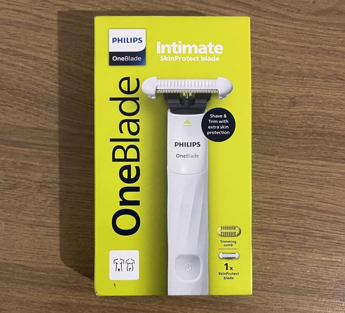 🪒 Philips OneBlade Intimate Aparador de Pelos Íntimos para Mulheres