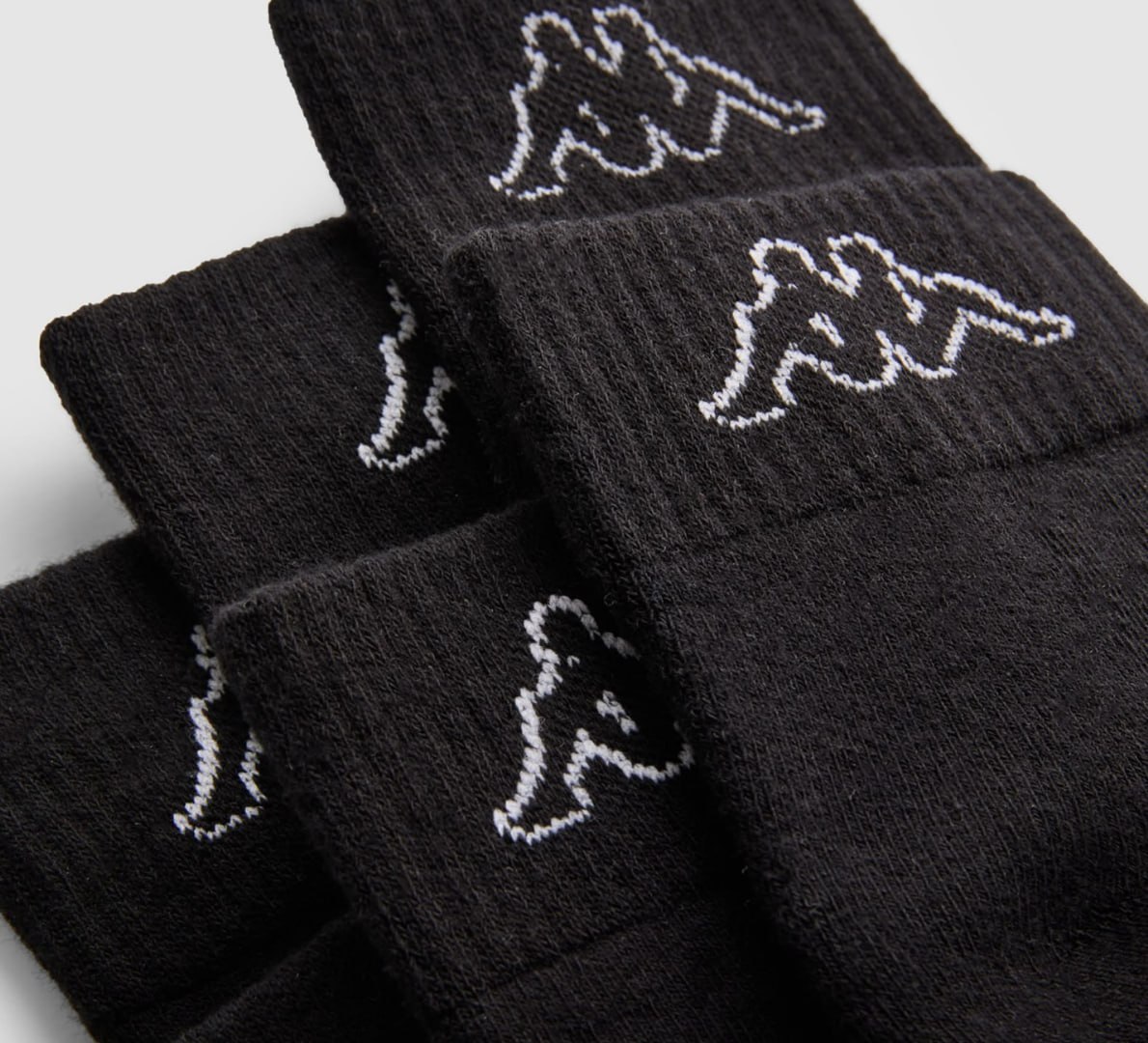🧦 Kit 6 Pares Meias Kappa Algodão