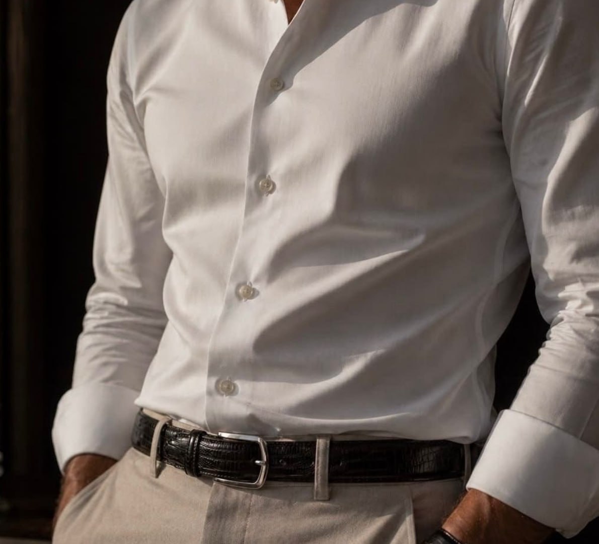 👕 Camisa Social Masculina Slim