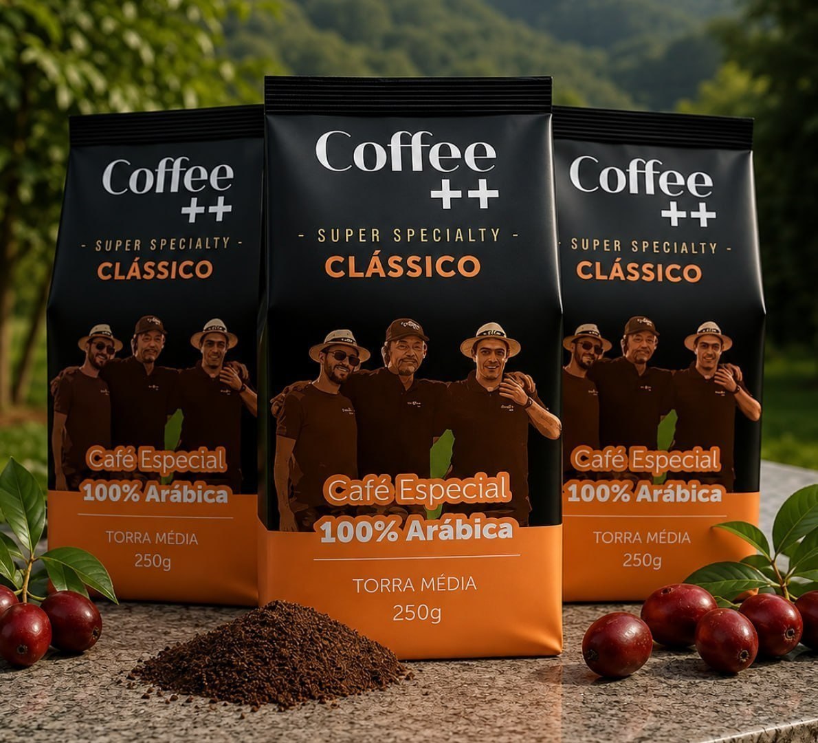 ☕️ Café Super Especial em Grãos Pack 3 unidades de 250g Coffee Mais