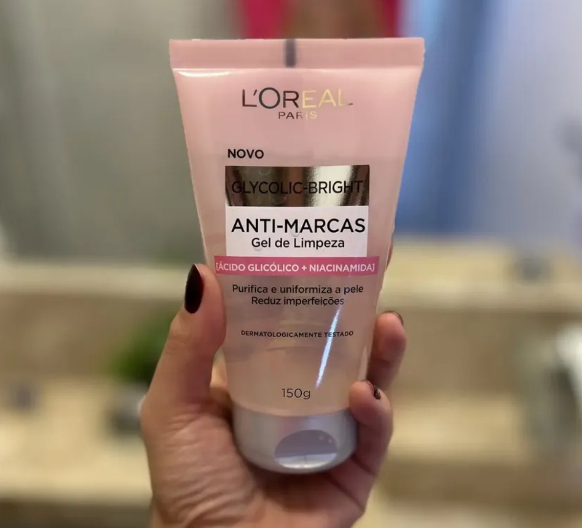 🫧 Gel de Limpeza Anti-marcas Glycolic-bright L'oreal Paris 150g