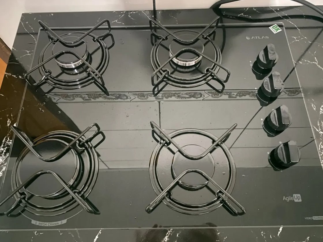 ✅ Cooktop 4 Bocas Atlas Agile Up