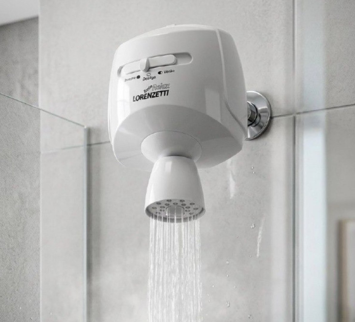 🚿 Chuveiro Elétrico de Parede Lorenzetti Relax Ultra 5500W 220V
