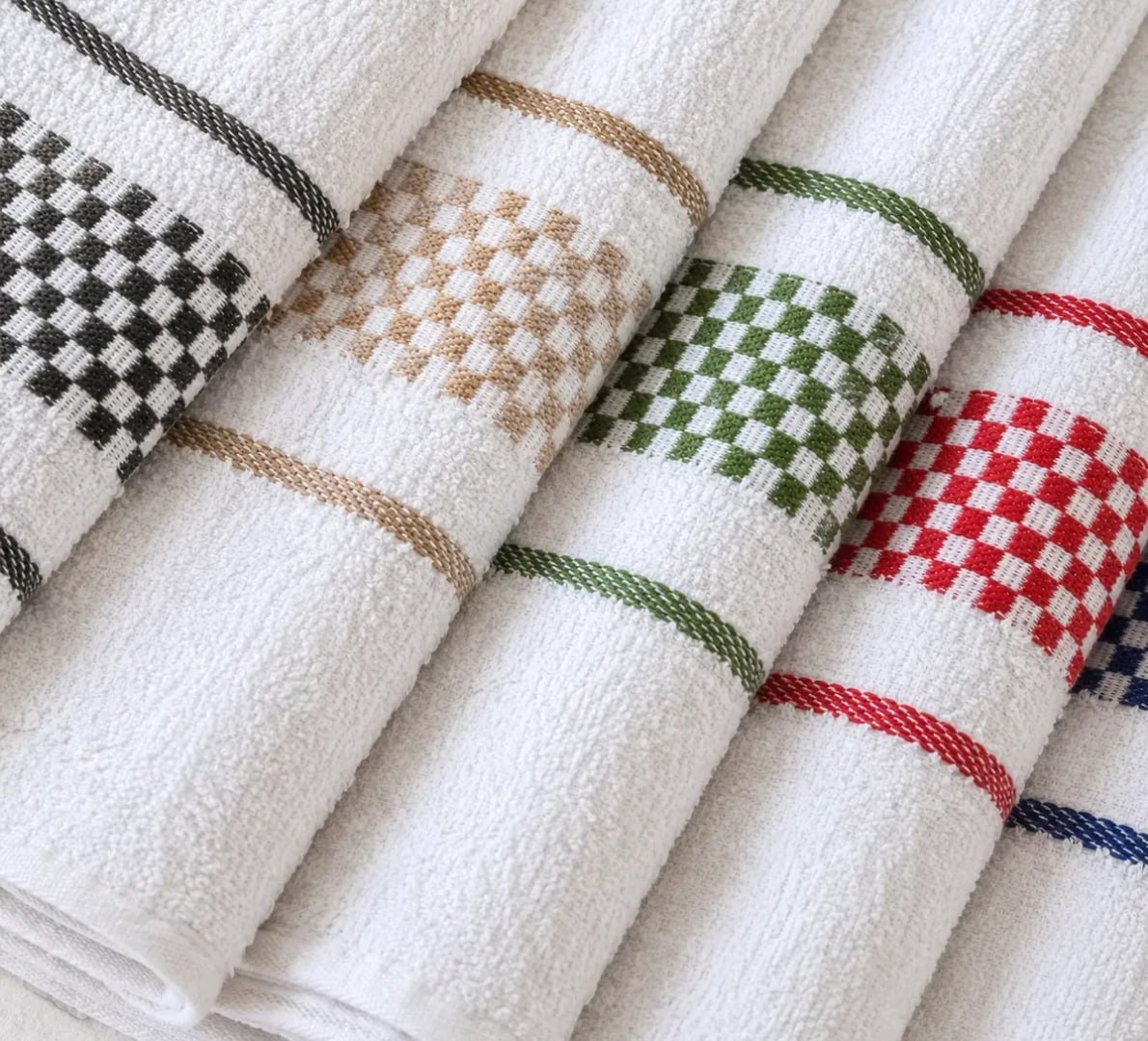 ✅ Kit 5 Panos De Prato Atoalhados Alta Absorção Premium
