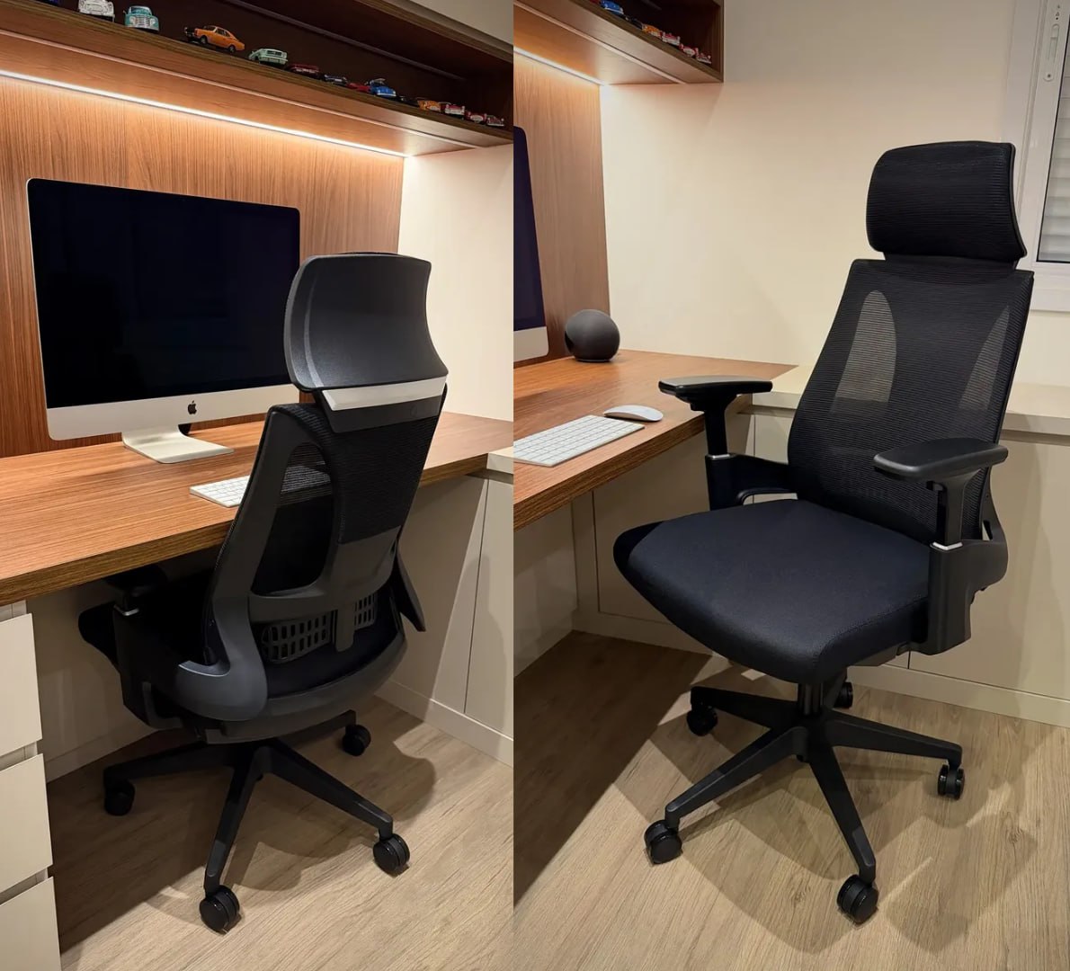 🪑 Cadeira Presidente Ergonômica Certificada Nr17 Toledo Mesh