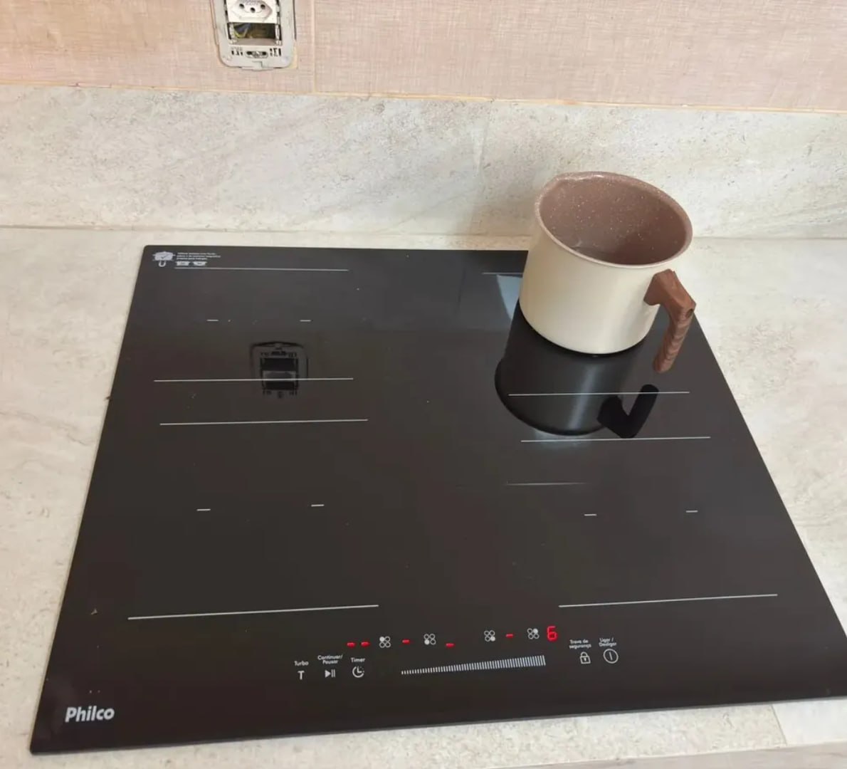 ✅ Cooktop De Indução Pctq1 Função Turbo 4 Bocas Philco