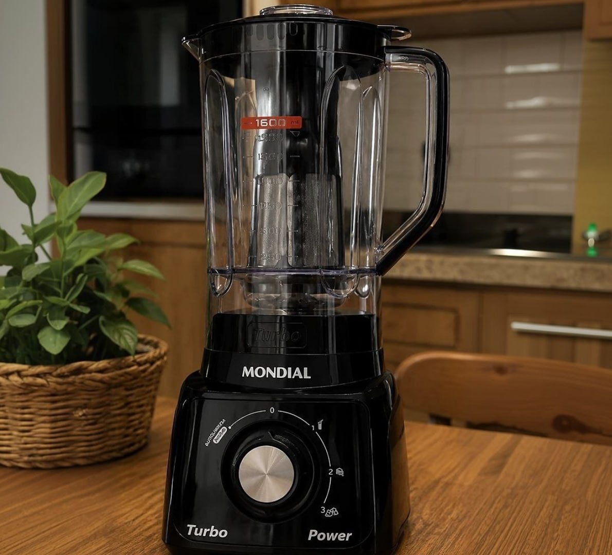 ✅ MONDIAL Liquidificador Turbo Power, 550W, 110V