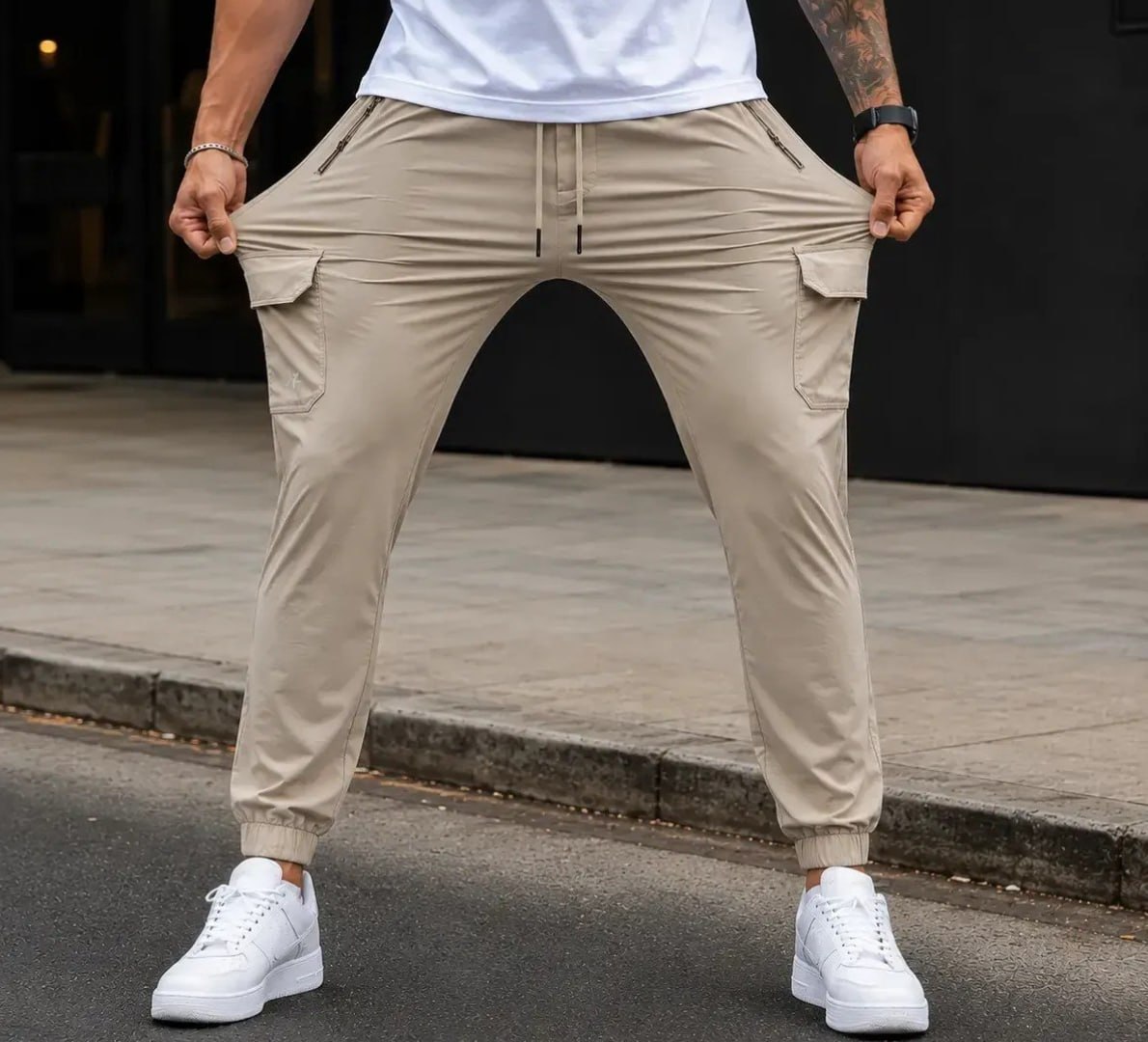 👖 Calça Masculina C/ Elastano Esportiva