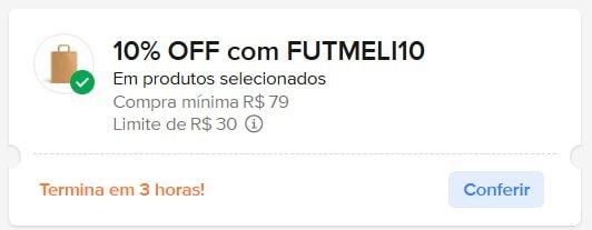 🚨 NOVO CUPOM MERCADO LIVRE