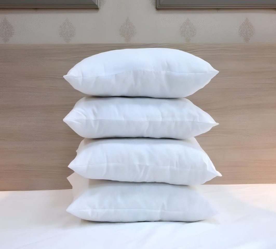 🛌 4 Travesseiros Antialérgico Impermeável 50x70